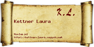 Kettner Laura névjegykártya